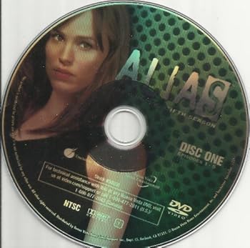 DVD Alias Season 5 Disc 1 Episodes 1-5 Replacement Disc! Book