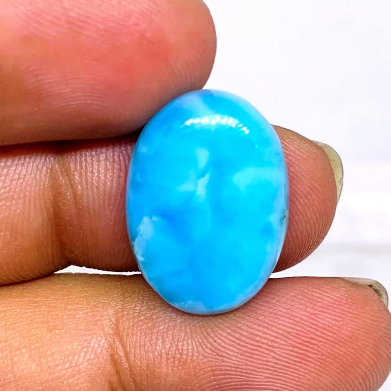 Larimar de qualité cabochon de collection GH_NAT_07500 - 2