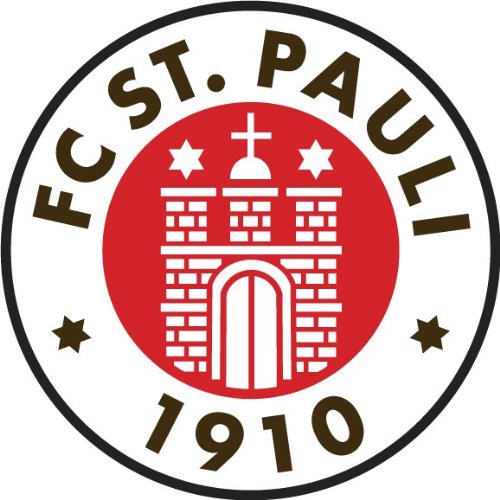 ST Pauli FC Germany Soccer Football Car Bumper Sticker Decal 5" x 5"