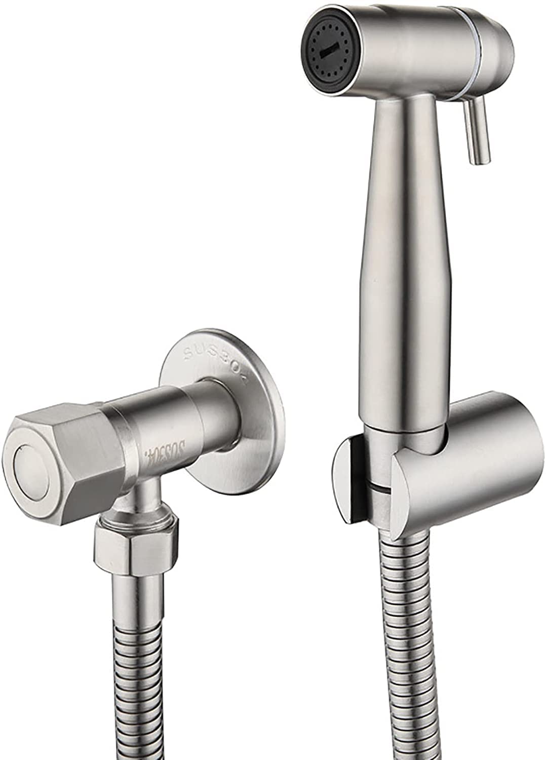 Hand-Bidet-Sprühgerät for Toilette, Wandmontage-Set aus Messing | Badezimmer-Stoffwindel-Sprühset mit kaltem Wasser for Damenhygiene und Reinigung