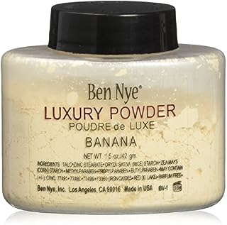 Ben Nye Luxury Powder Face Makeup, Banana, 1.5 oz