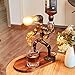 Steampunk Handcrafted Liquor Dispenser - Pipe Robot Lamp, Alcohol Whisky Wine dispenser, Industrial Whiskey Holder, Rustic Style, Man Cave, Decanter Whiskey Gift, Bar Restaurant Cafe - Gifts for Him