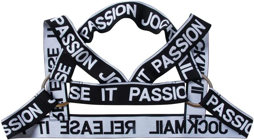 JOCKMAIL Mens Fitness Harness Shoulder Strap Mens Fitness Body Chest Half Harness Athletic Shoulder Strap Harness - Image 2