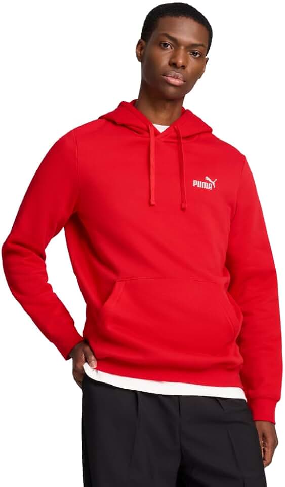 Blusa de moletom Essentials Small Logo Fleece Hoodie PUMAMasculino