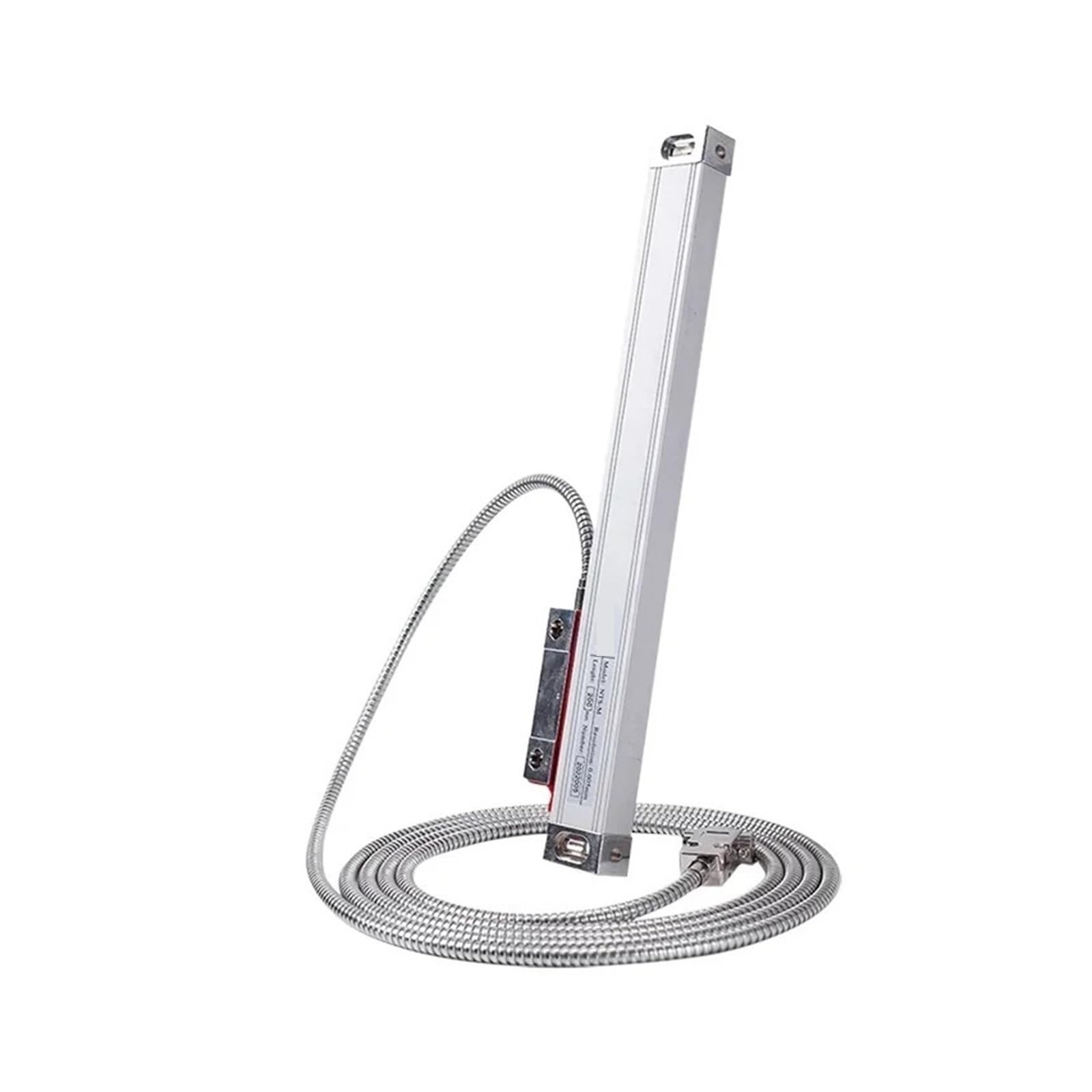 Skale enkodera liniowego, Wysoka Precyzja 5um DRO Enkoder Liniowy Szklana Skala 5V TTL DB9 50 100 150 200 250 300 350 400mm Podróż Do Frezarki Tokarskiej Szlifierki(5um-150mm travel)