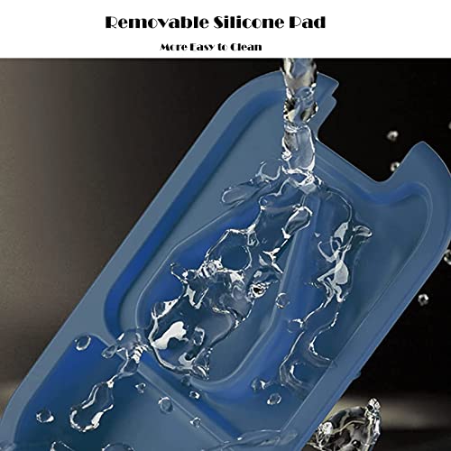 Dyroe tablettenteiler, Pillenschneider Große und Kleine Tabletten, Tablettenspalter Pillenteiler mit Tablettenaufbewahrungsfach, Pillen Vitamin-Tabletten, Tragbarer Tasche Pillenzerkleinerer Schwarz