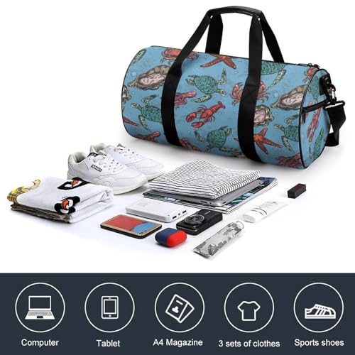 Beach Duffel Bag Waterproof Sports Gym Bag Large Capacity Travel Bags For Fitness Workout Yoga4