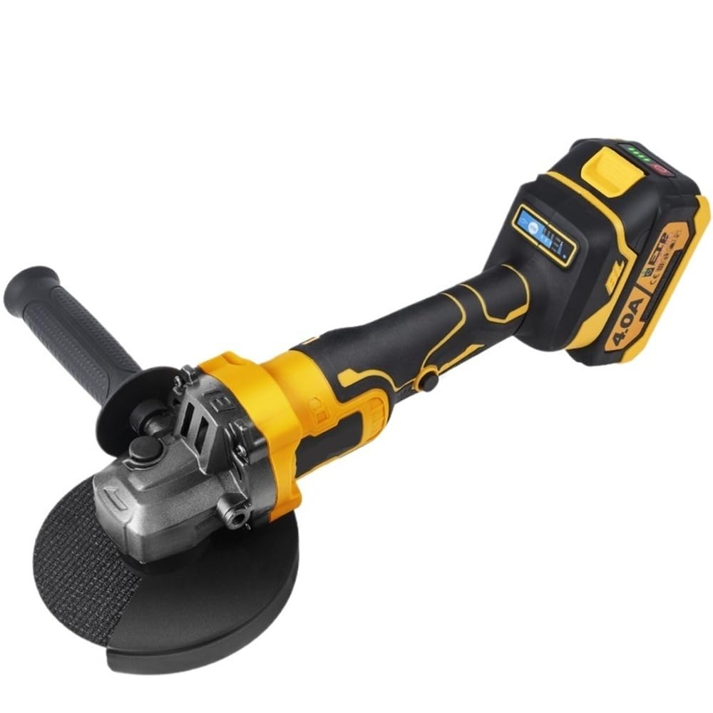 Meuleuse d'angle 125mm sans fil pour couper le métal sans effort et poncer le bois proprement