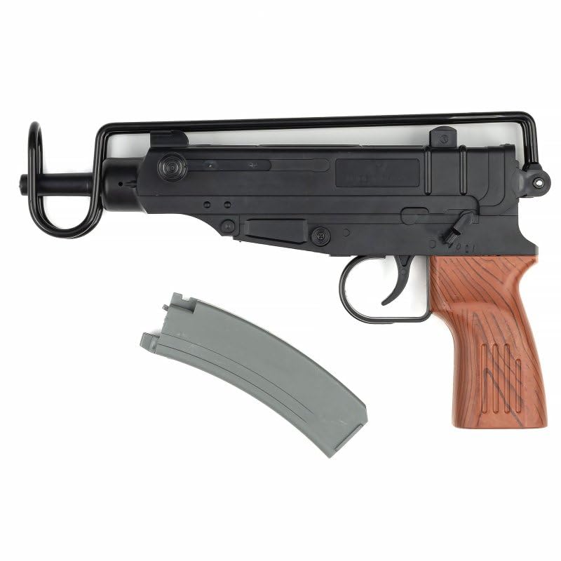 MP 37 Softair Gewehr < 0,5 Joule – 6 mm Airsoft Maschinenpistole – Federdruck – Spielzeugwaffe für Einsteiger & Fortgeschrittene – ab 14 Jahren