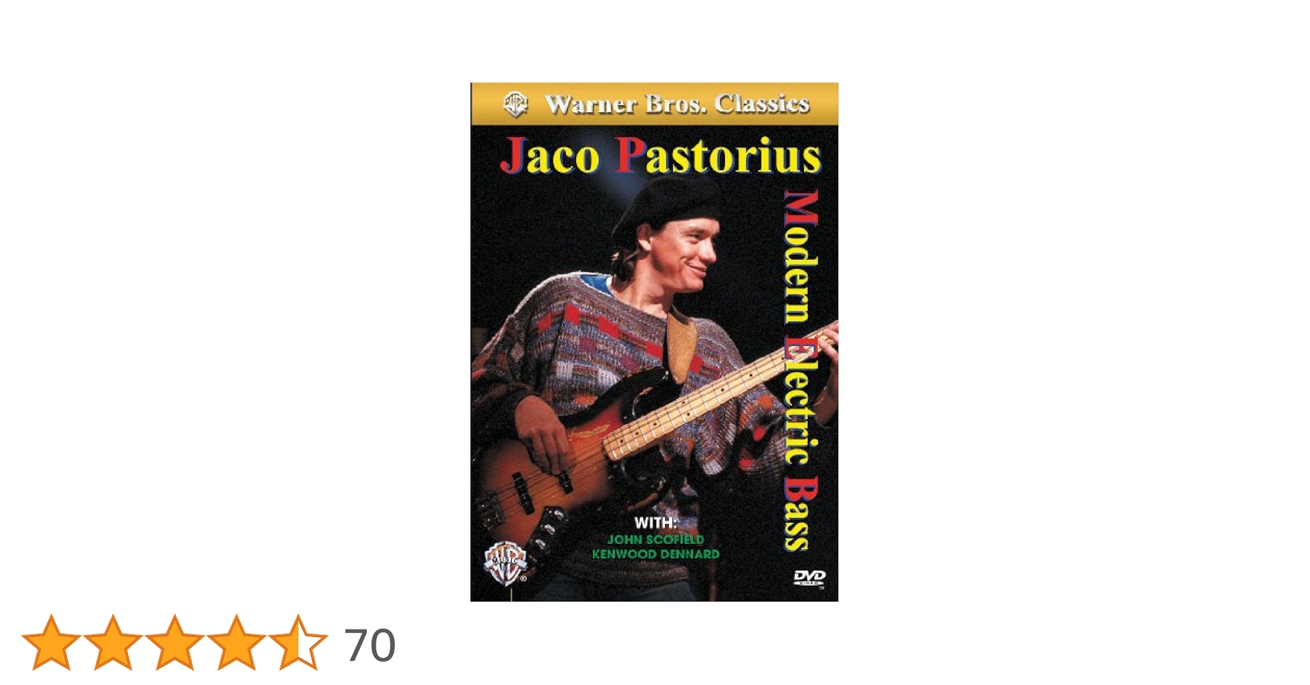 Amazon.co.jp: Jaco Pastorius: Modern Electric Bass [DVD