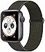 Produktbild Tervoka Kompatibel mit Apple Watch Armband 44mm 42mm, Nylon Sport Armband Ersatzband für iWatch Series 6/5/4/3/2/1, Khaki