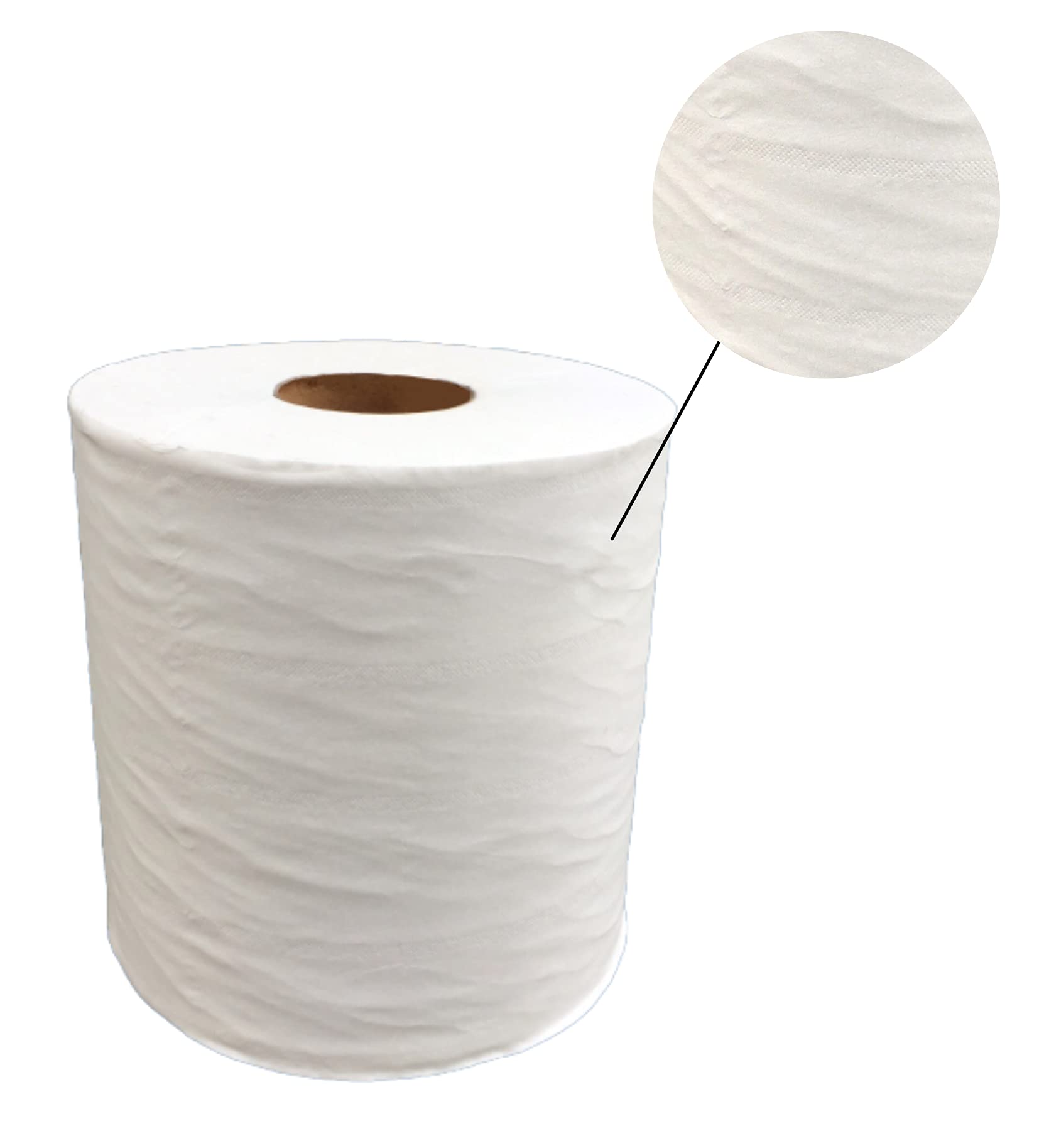 Set mit 6 Spulen zur Entleerung in der Mitte, reinweiß, 17,5 g – 450 F – Laize 19,5 – 108 m