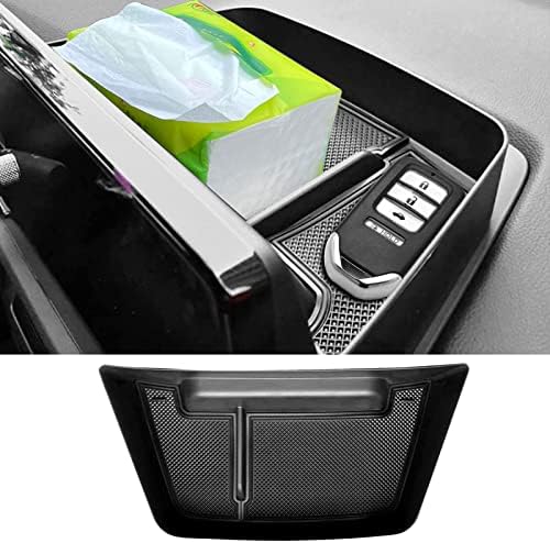 Yumzeco Compatible with 2023 Hnoda CRV Center Console Dashboard Organizer Tray,2023 CR-V Dash Tray Storage Box,Dashboard Storage Organizer for 2023 CRV Interior Accessories