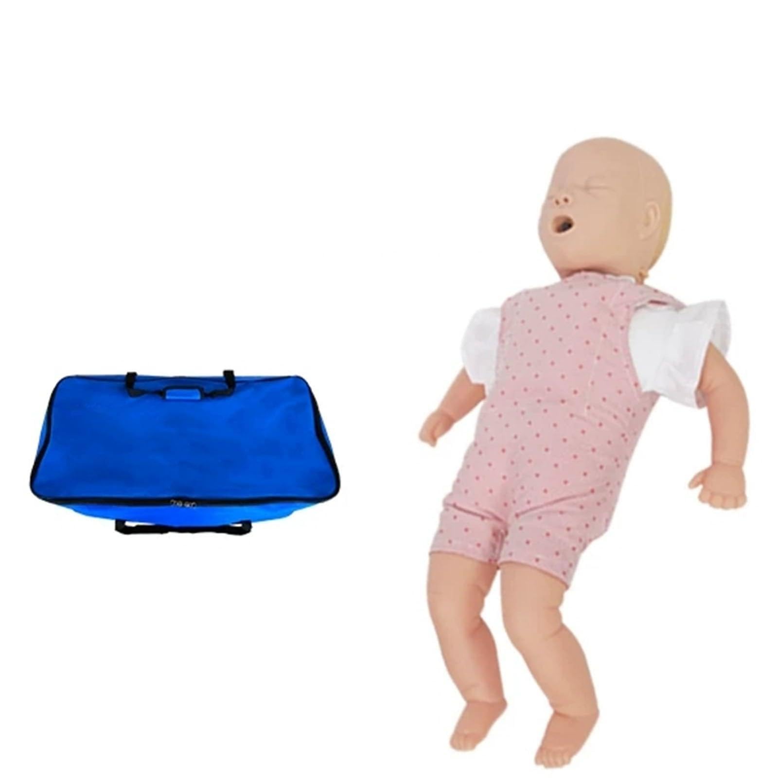 Mannequin de Formation Enfant,Mannequin de Réanimation Cardiopulmonaire pour Bébé Mannequin de Secourisme RCP en PVC,pour Mannequin de Formation Ou Aide À La Formation Pédagogique A