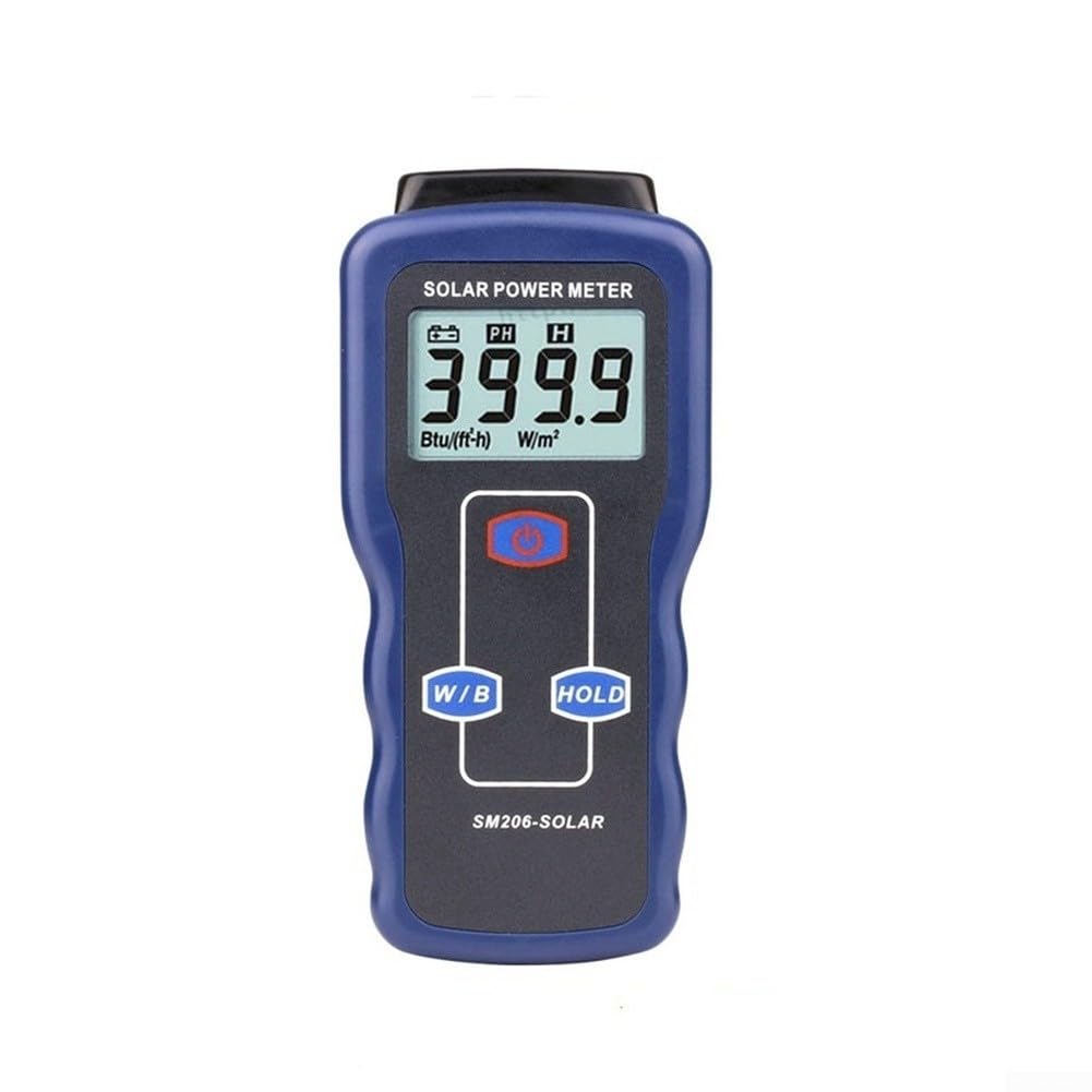 Misuratore di energia solare SM206 Tester di radiazione 0,1-3999 W/m²