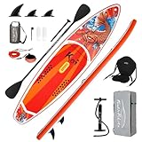 FunWater Inflatable Stand Up Paddle Boards with Premium SUP Board Accessories, Paddle Boards for Adults/Kids
