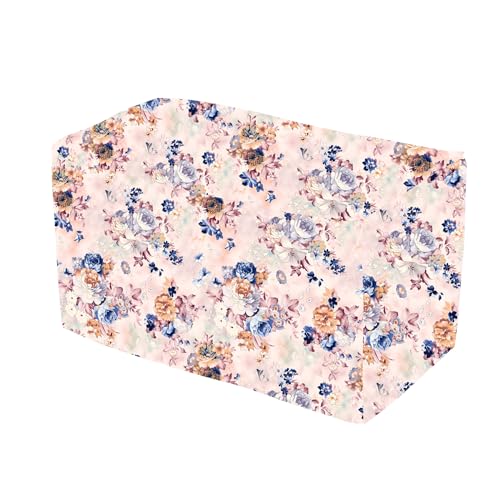 Image of HomeStore-YEP Dust Proof Water Proof Nonwoven Laminated Wet Grinder Cover for Table Top 2 Litre Ultra Perfect Plus, Perfect S Wet Grinder Golden Flowers