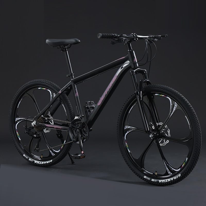 Men And Women 24 Speeds 27.5"Hardtail Mountain Bike, Shock-absorbing Bike, Adult Mountain Bike, Off-road Tires