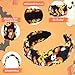 YARIEW Halloween Knotted Headbands for Women Pumpkin Rhinestone Ghost Headband for Women Fashion Headband Hair Accessories Halloween Birthday Gift Orange