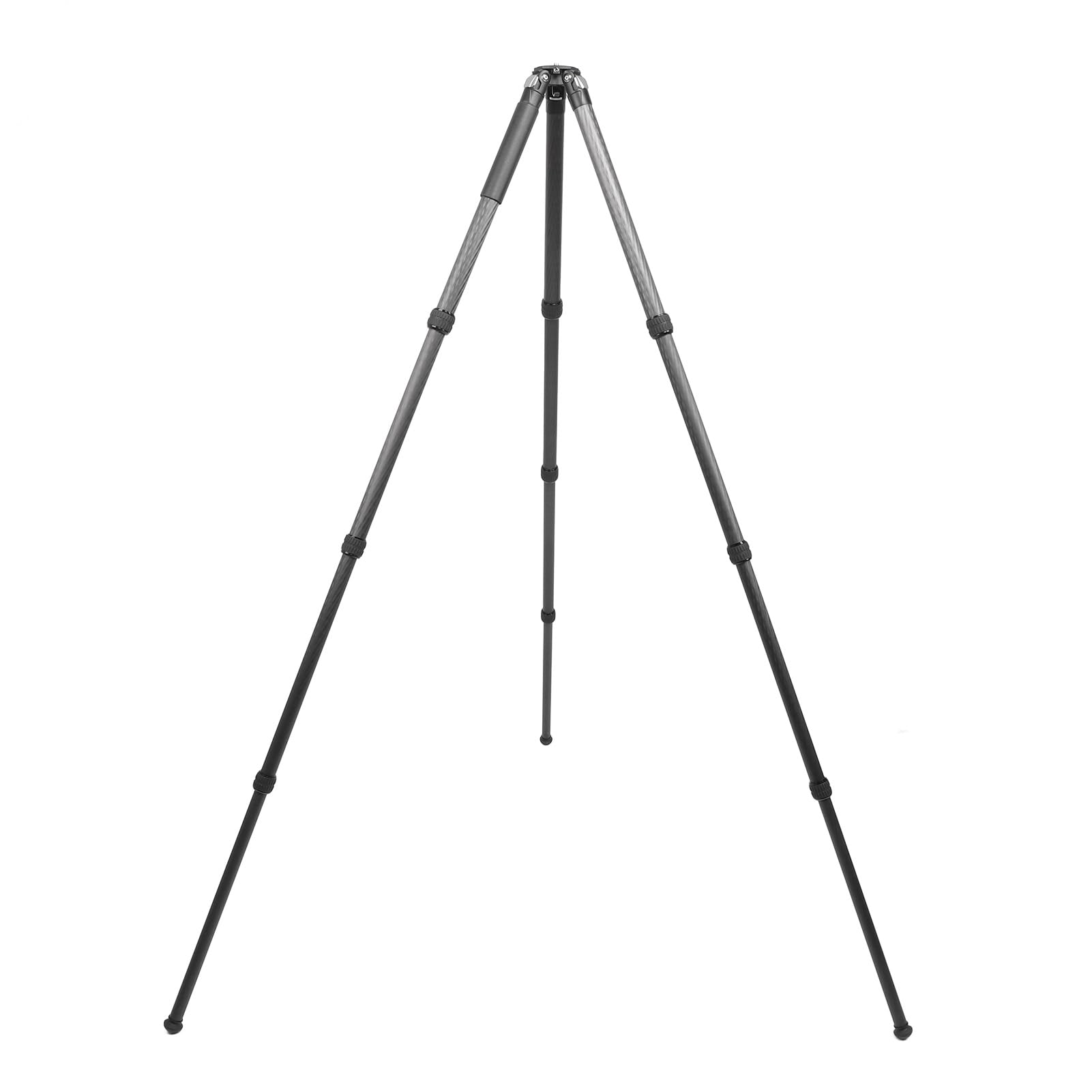 Trípode de cámara profesional de fibra de carbono con altura ajustable para grabación de vídeo DSLR