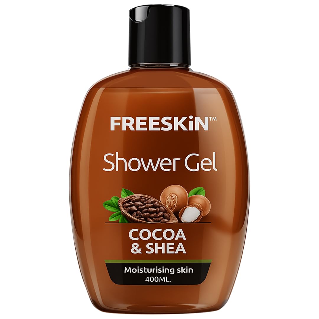 Freeskin Cocoa & Shea Shower Gel | Deep Moisturizing Body Wash for Smooth & Nourished Skin | Suitable for All Skin Types | 400ml-picture-37