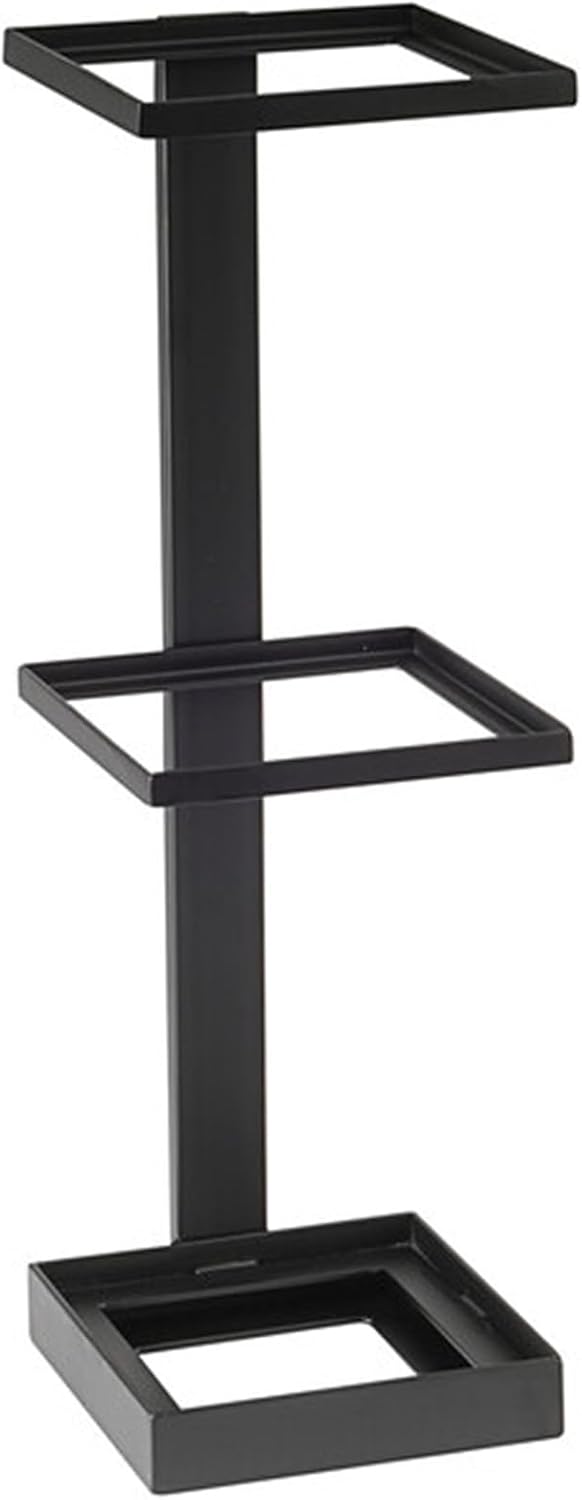 FixtureDisplays Cal-Mil 22318-13 6 1/2" x 7" x 20 1/2" 3-Tier Black Metal Merchandiser WS-2112231813-NPF