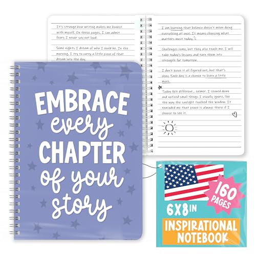 Carnets inspirants pour femme Hadley Designs et journal vierge violet