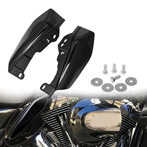 Bouclier thermique de déflecteur d'air mi-cadre noir pour Harley Touring 2017-2021
