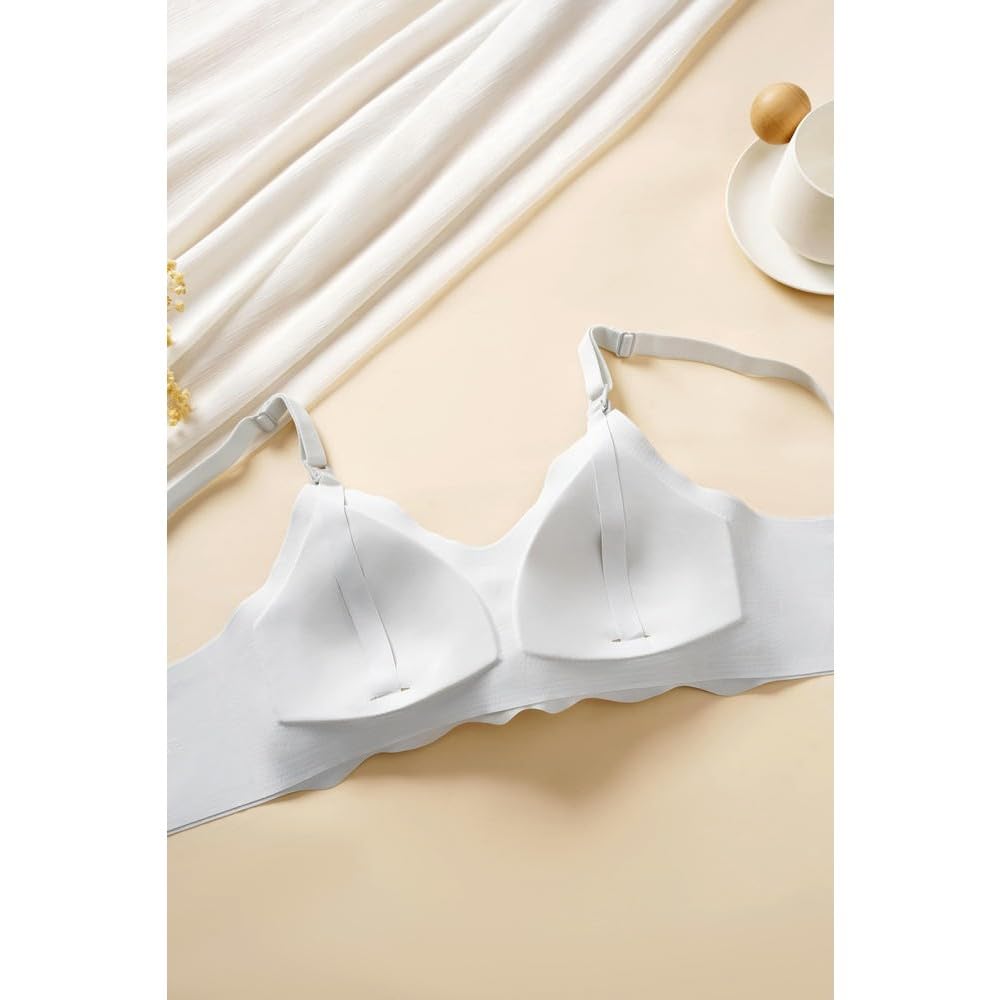 ZBDP - Brasier de lactancia sin rastro, cómodo y transpirable, ultrafino, desmontable