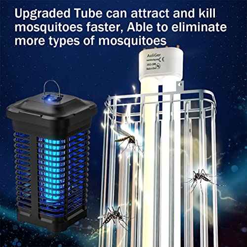 Image of Topwowe Bug Zapper, 4300V 20W AoliGer Electric Outdoor Indoor Mosquito Killer Mosquito Trap Fly Zapper Insect Killer with Light Sensor, 2300 Sq.Ft Coverage