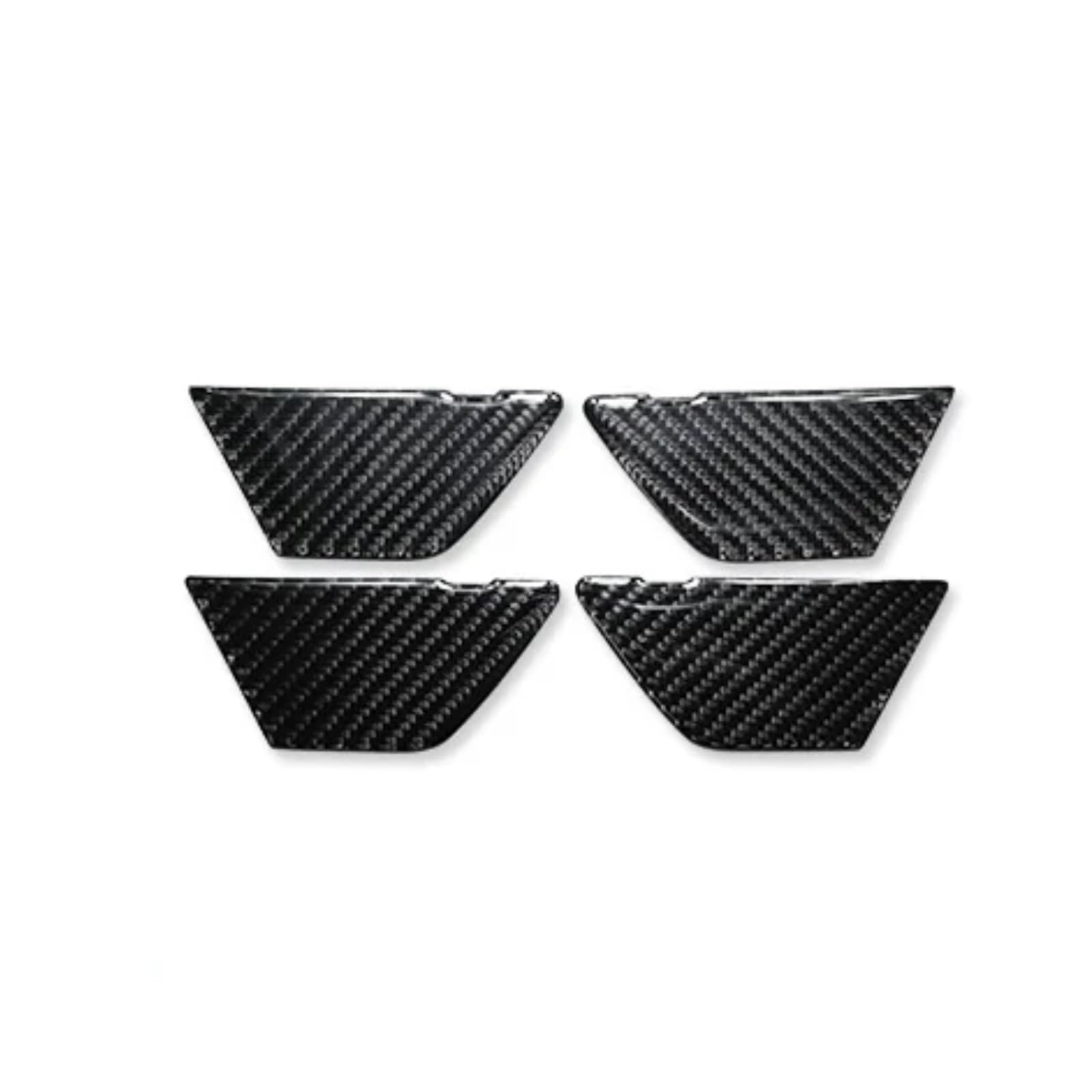 QBKGMEWCA Door Lifting Decorative Frame Central Control Gear Shift Panel Compatible for HongQi E-QM5 Soft Carbon Fiber(Type6)