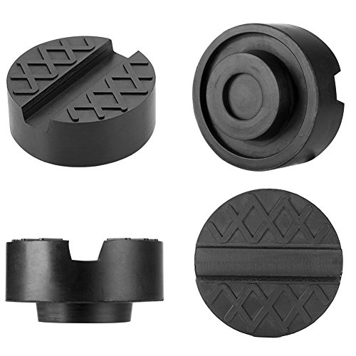 Mutocar Jack Pad Universal Slotted Frame Rubber Jack Pad 6.5Cm/2.56Inch Frame Rail Protector，2Pack #TOP3