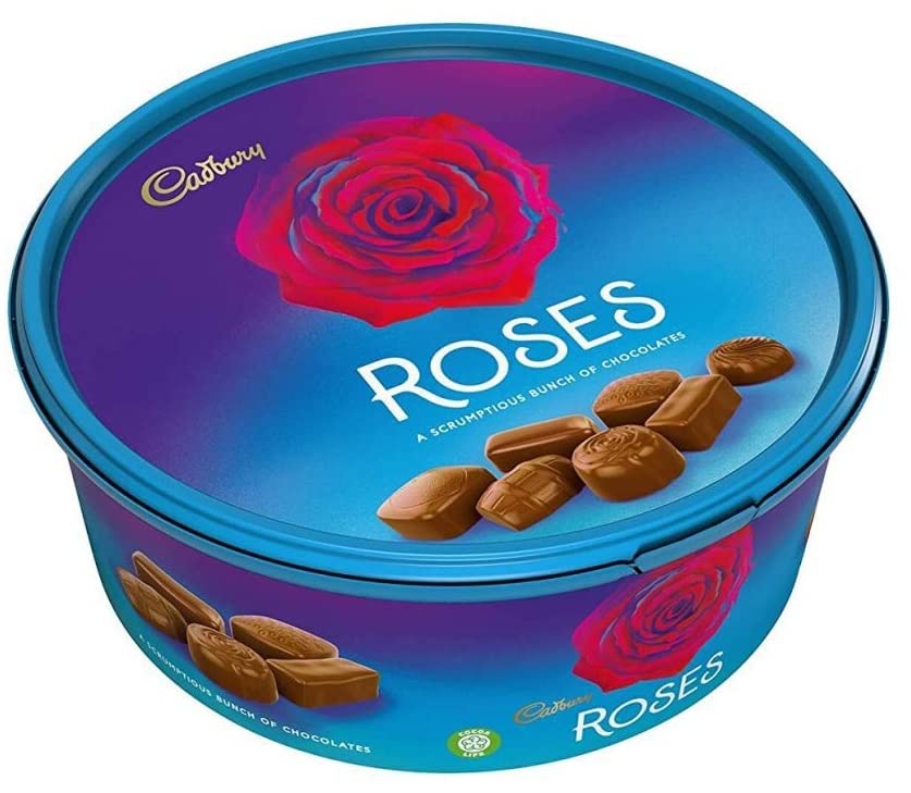 Roses Milk Chocolate Tub 550g