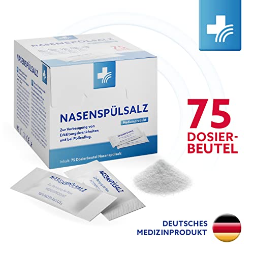 Nasenspülsalz Wachters zur Herstellung einer isotonen Lösung