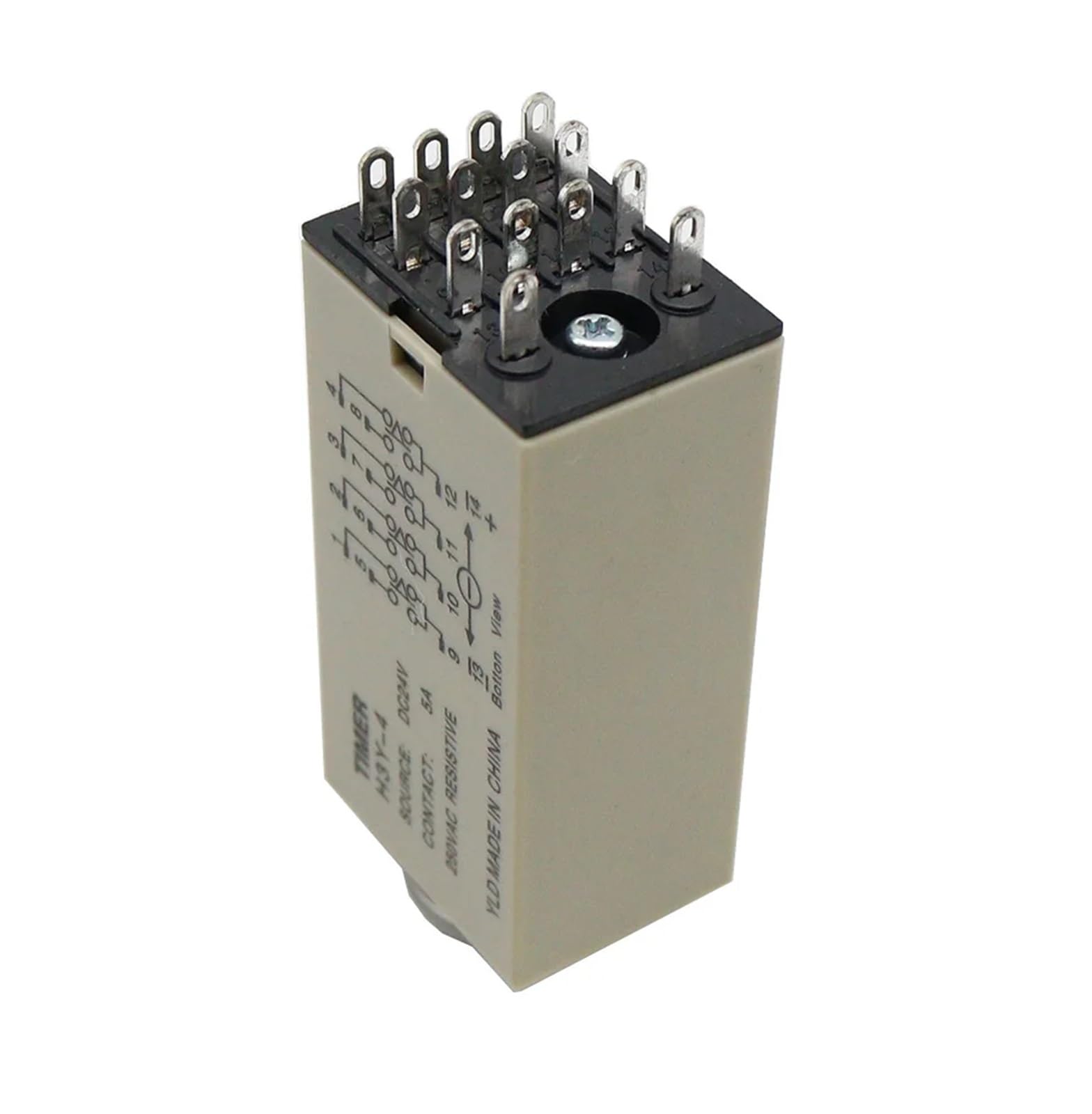 Snapklik.com : 1pcs Power On Delay Time Relay H3Y-4 Small 14 ...