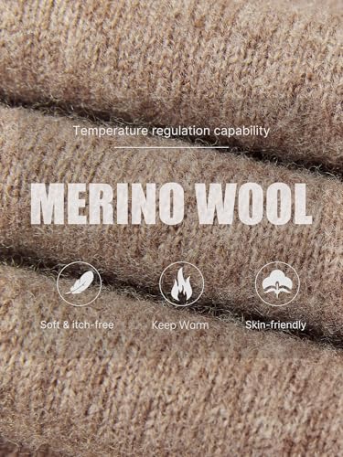 Men's 100% Merino Wool Sweater 2025 Fall Winter First-Line Ready to Wear V Neck Long Sleeve Seamless Knit Sweater2