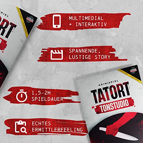 CRIMECASES Krimispiel: Tatort Tonstudio, Cold Case Fallakte ab 14 Jahren – Ansicht 2