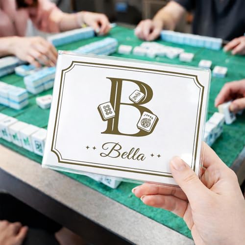 Funda Personalizada para Cartas de Mahjong PVC Grabada