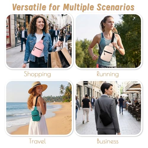 Set 7 Bolsos Crossbody para Mujer Multicolor miniatura 6