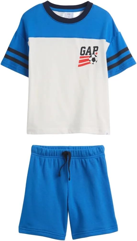 GAP Baby Boys' 2-piece Sporty Knit Short Set