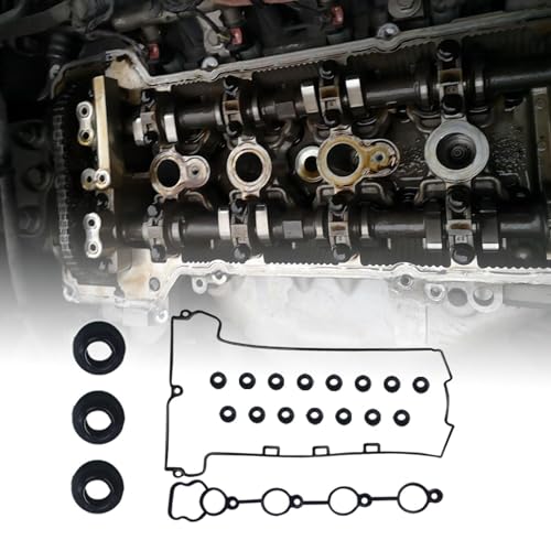Image of Engine Valve Cylinder Head Cover Gasket Compatible with Chevy Malibu 2006-2012 for Chevy HHR 2006-2011 for Chevy Cobalt 2007-2010 for Pontiac G5 G6 2.2L 2.4L Replace 12598014 VS50769R