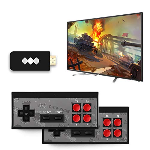 SEMgears Retro Game Console, Built-in 1700+ Classic Games, Classic Video Game Consoles with 4K HDMI Output Plug and Play Video Games Wireless Controllers for Kids and Adult