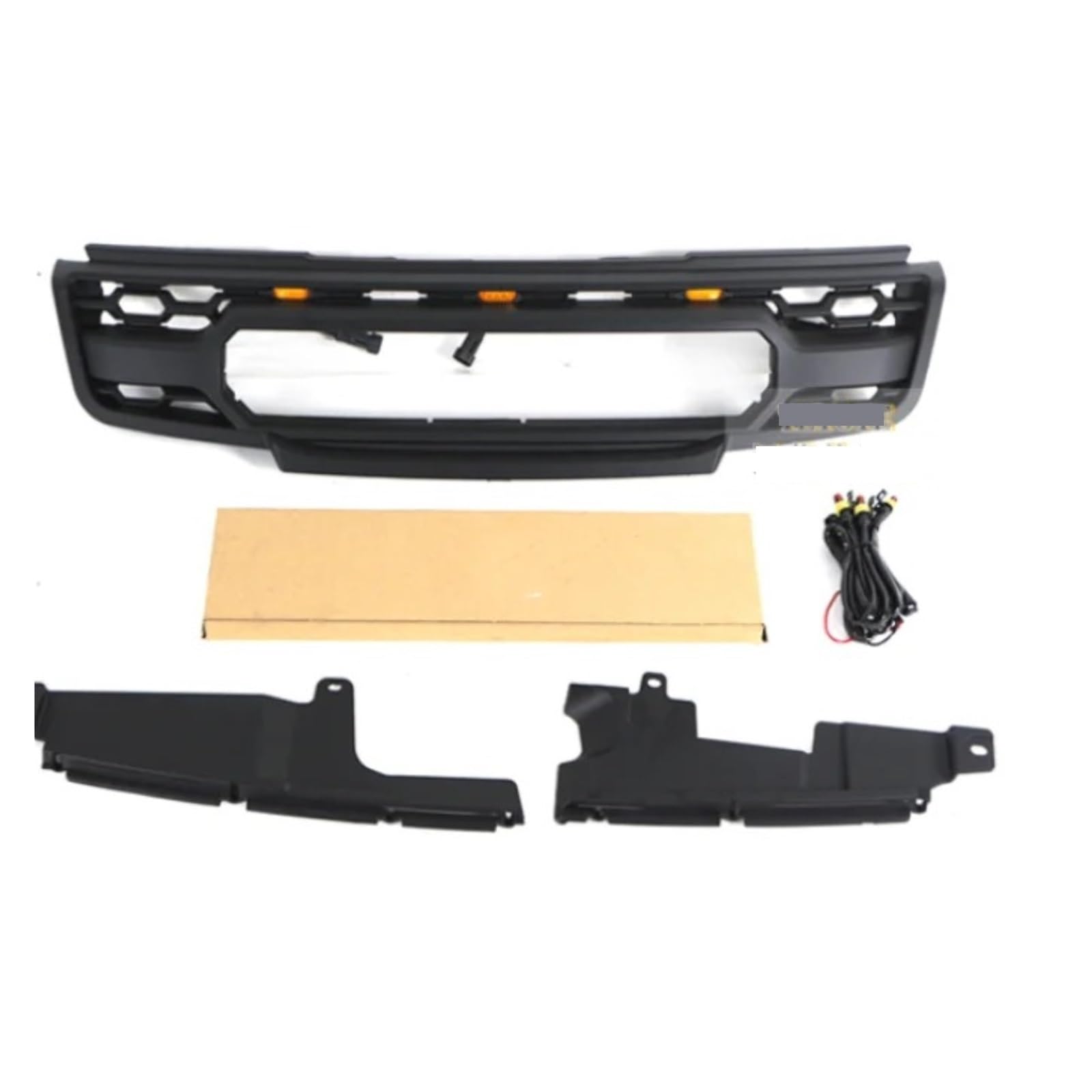 Front Grille Grills For Nissan For X-trail For Rogue 2009-2014 Mask Net Radiator Body Kit Car Accessories Front Bumper Grill With Lights Grille(2012-2014)