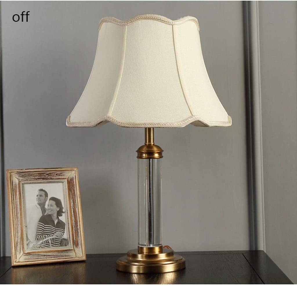 Lampada Da Tavolo Abat Jour Da Comodino Lampada Da Comodino Lampada Da Camera Da Letto Con Paralume In Tessuto Semplice Lampada Da Comodino Da Comodino In Cristallo Nordico Lampada Da Scrivania Soggio
