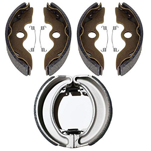 Front and Rear Brake Shoes replacement for Honda TRX 300 2WD Fourtrax 2x4 1988 1989 1990 1991 1992 1993 1994 1995 1996 1997 1998 1999 2000