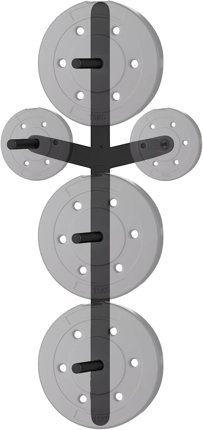 Strength Training Plate Trees Wall Mounted Weight Storage