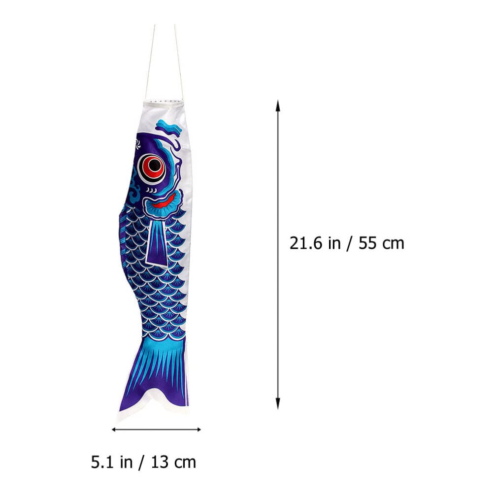 10 Japanse Koi Windzakken – Satijnen Vlaggenlijn Voor Buiten, Maat 37x10 Cm, Gemengde Kleuren – Tuindecoratie En Feesten