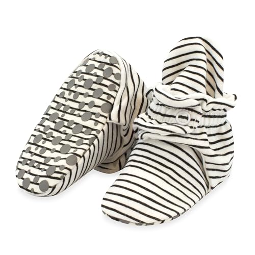 Image of Zutano Organic Baby Booties Newborn Infant, Lost Baby Socks Solution, Unisex, Girl, Boy, 0-3, 3-6, 6-12, 12-18, 18-24 Months