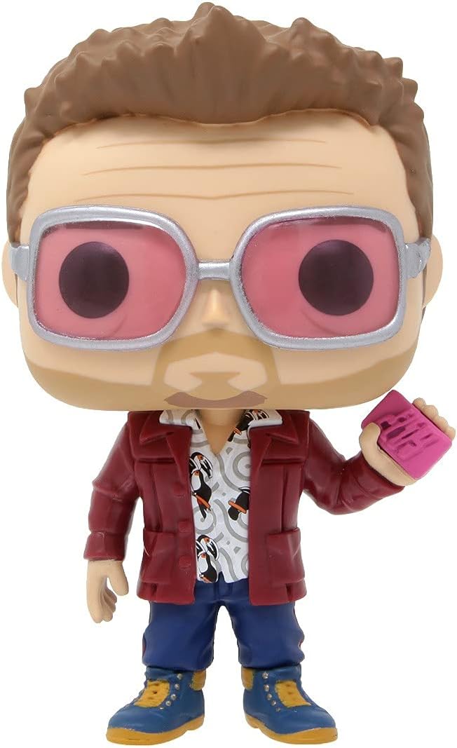 POP Fight Club - Tyler Durden Funko Pop! Vinyl Figure (Bundled with Compatible Pop Box Protector Case) Multicolored 3.75 inches