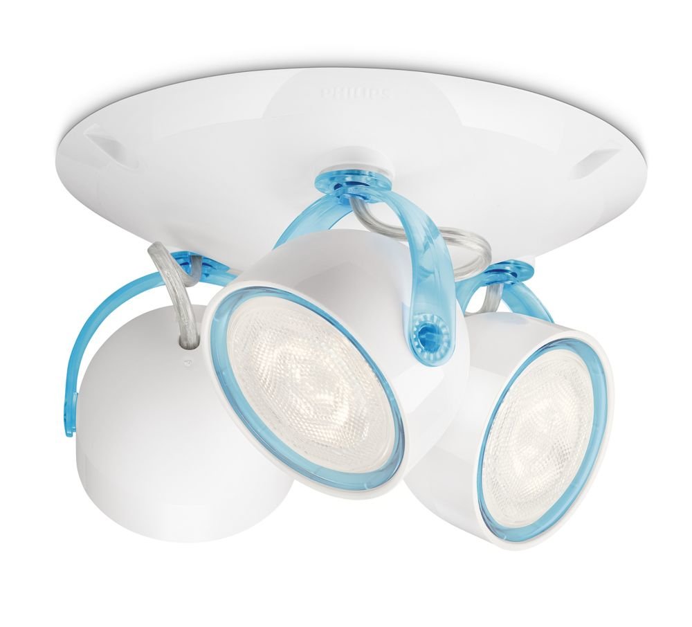 Lampada LED Philips Dyna Con 2 Faretti Regolabili - Bianco, Per Casa - Foto 7